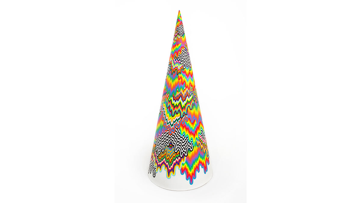 Jen Stark Color Cascade Schneider Museum of Art