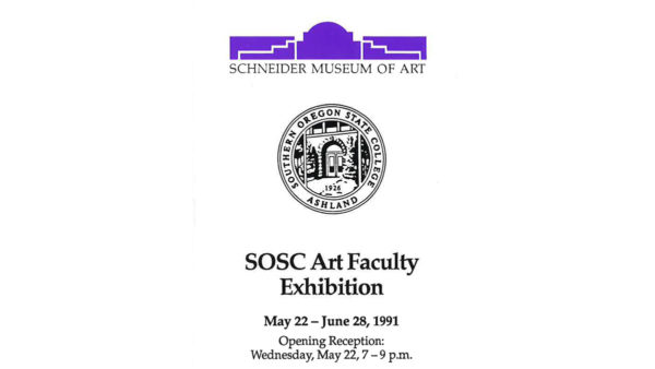 1991 SOSC Art Faculty