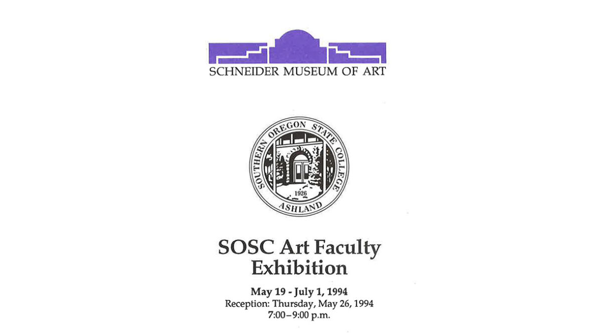 1994 SOSC Art Faculty Exhibition