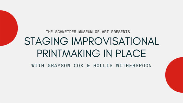 Staging Improvisational Printmaking in Place (VIDEO)